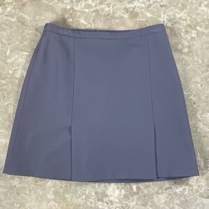 Laundry Purple Mini skirt with 2 Front Slits Size 2